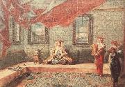 GUARDI, Gianantonio Scene in a Harem China oil painting reproduction